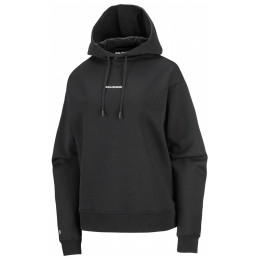 Дамски суитшърт Salomon Logo Hoodie W черен DEEP BLACK