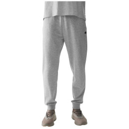 Мъжки анцуг 4F Trousers Cas M603 светло сив Cold Light Grey Melange