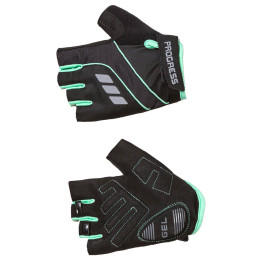 Ръкавици за колоездене Progress R CALAMITA MITTS 37CO черен/син Black/Mint