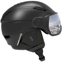 Скиорска каска Salomon Pioneer Visor Black