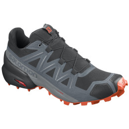 Мъжки обувки Salomon Speedcross 5 (2020) черен/сив Black/StormyWeather/RedOrange