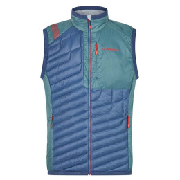 Мъжка жилетка La Sportiva Inversion Primaloft Vest M син/сив Opal/Pine