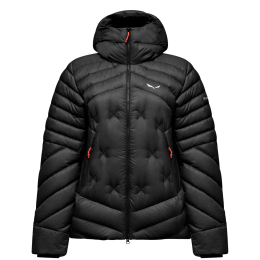 Дамско пухено яке Salewa Ortles Med 4 Rds Dwn Jkt W черен black out