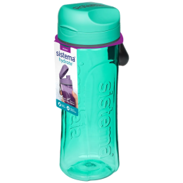 Бутилка Sistema Hydrate Swift Flip Top 600 ml зелен