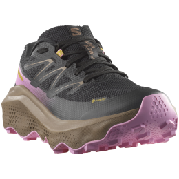 Дамски обувки за бягане Salomon Ultra Flow 2 Gore-Tex черен Black / Iron / Cyclamen
