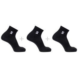 Чорапи Salomon Everyday Lite Quarter 3-Pack черен Black