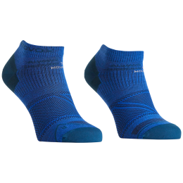 Мъжки мериносови чорапи Ortovox Alpine Light Low Socks светло син Blue Note