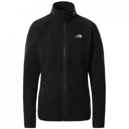 Дамски суичър The North Face W 100 Glacier Fz - Eu черен