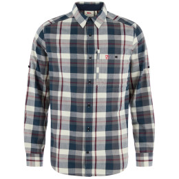 Мъжка риза Fjällräven Fjällglim Regular Shirt M син Dark Navy-Chalk White