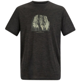 Мъжка тениска Regatta Fingal тъмно сив Ash Marl