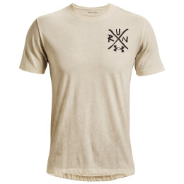 Мъжка тениска Under Armour Destroy All Miles Tee бял