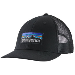 Шапка с козирка Patagonia P-6 Logo LoPro Trucker Hat черен