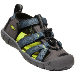 Детски сандали Keen Seacamp II CNX K сив/син magnet/evening primrose