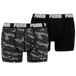 Мъжки боксерки Puma Camo Boxer 2P сив