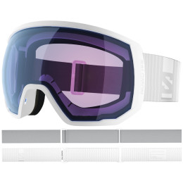 Ски очила Salomon Radium Pro Outline Sigma Photo бял White