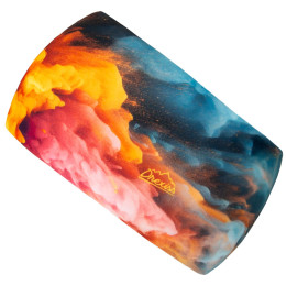 Дамска лента за глава Drexiss Explosion Pastel син/оранжев