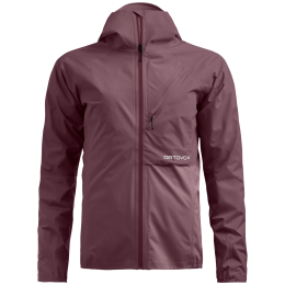 Дамско водоустойчиво яке Ortovox Trace 2.5L Jacket W розов Chestnut