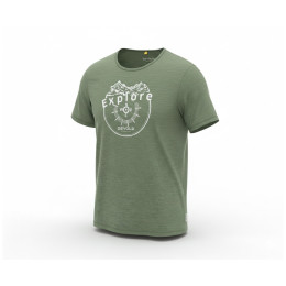 Мъжка тениска Devold Active Explore Tee Man зелен Forest