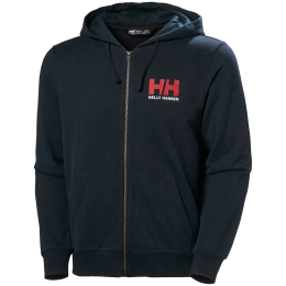 Мъжки суитшърт Helly Hansen Hh Logo Full Zip Hoodie 2.0 тъмно син Navy