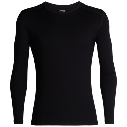 Мъжка тениска Icebreaker Mens 260 Tech LS Crewe черен Black