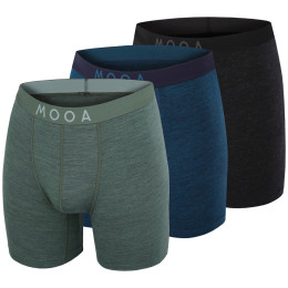 Мъжки боксерки MOOA MerinoSilk 6in 3-pack