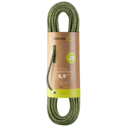 Въже Edelrid Swift Protect Eco Dry 8,9mm зелен 022 night-green