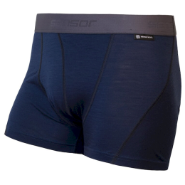Мъжки боксерки Sensor Merino Active тъмно син Deep Blue