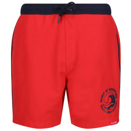 Мъжки бански Regatta Bentham swim short червен High Risk Red/Navy