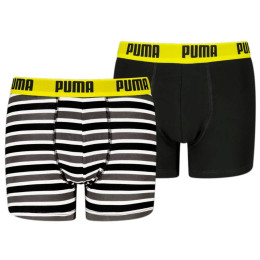 Детски боксерки Puma Everyday Striped Boxers 2P