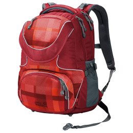 Детска раница Jack Wolfskin Ramson 26 Pack червен IndianRedWovenCheck