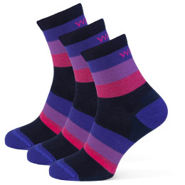 Чорапи Warg Happy Merino W Mixed Stripes 3 pack