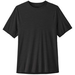 Мъжка тениска Patagonia Men's Capilene Cool Ultra Shirt черен Black - Forge Grey X-Dye
