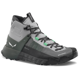 Мъжки туристически обувки Salewa Wildfire Nxt Mid Gtx M сив/зелен Alloy/Dark Olive