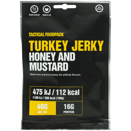 Сушено месо Tactical Foodpack Turkey Jerky Honey & Mustard