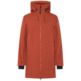 Дамско софтшел яке Didriksons Eris Wns Parka оранжев Rust