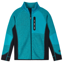 Детски функционален суитшърт Reima Liukuen Aquatic Blue син Aquatic Blue