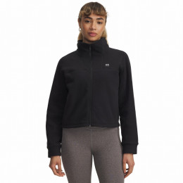 Дамски суитшърт Under Armour W Expanse Fleece FZ черен Black