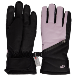 Детски ръкавици 4F Gloves Fnk U231 Light Violet черен/лилав Light Violet