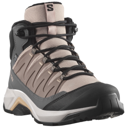 Дамски туристически обувки Salomon X-Adventure Coldrush Waterproof бежов Etherea / Iron / Mahogany Rose