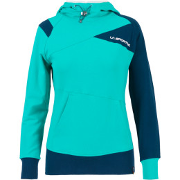 Дамски суитшърт La Sportiva Squamish Hoody W син Aqua/Opal