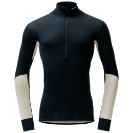 Функционална мъжка тениска Devold Wool Mesh 190 Zip Neck Man