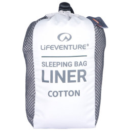 Чаршаф за спален чувал LifeVenture Cotton Sleeping Bag Liner, Rectangular