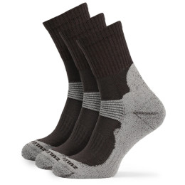 Чорапи Zulu Merino Allseason 3-pack сив/кафяв grey/brown