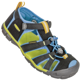 Детски сандали Keen Seacamp II CNX JR черен Black/BrilliantBlue