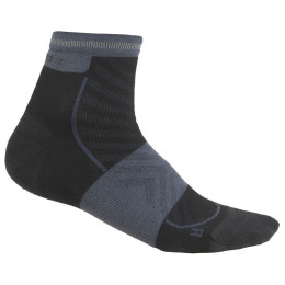 Дамски чорапи Icebreaker Women Merino Run+ Ultralight Mini черен Black/Graphite