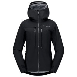 Дамско туристическо яке Norrona Trollveggen Gore-Tex Pro Light Jacket черен Caviar Black