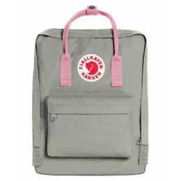 Раница Fjällräven Kånken 16 сив/розов FogPink