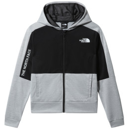Дамски суичър The North Face Ma Full Zip Fleece сив/черен