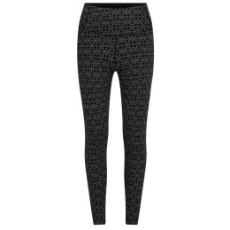 Дамско функционално долно бельо Icebreaker Women M 260 Tech Vrtx H R Leg AlpGeo черен/бял Black/Snow/J
