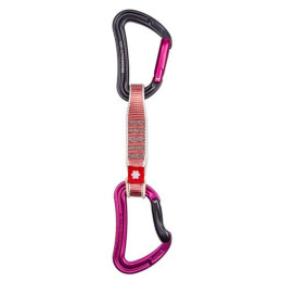 Комплект примка с карабинери Ocún Raven Qd Zoom 12 Cm 6-Pack розов Pink